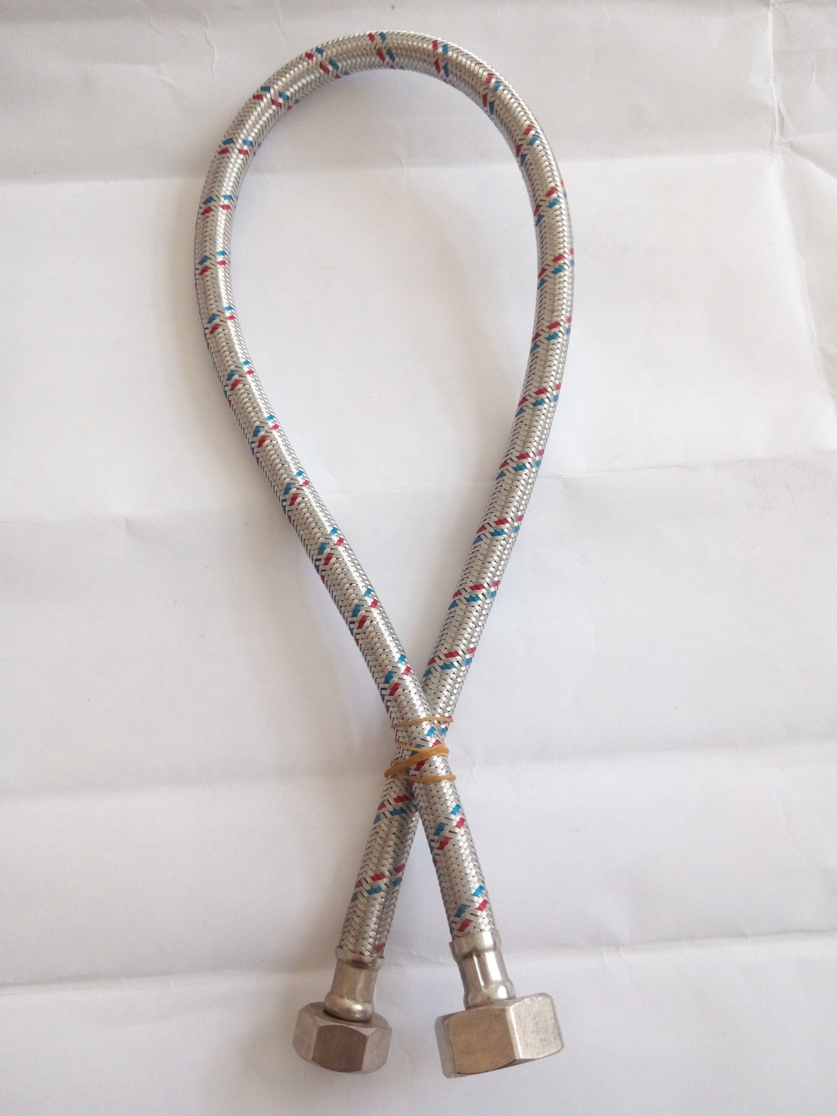 Su Bağlantı Flexi Hortumu Rakorlu 1/2 - 3/4 dişi dişi 70 cm