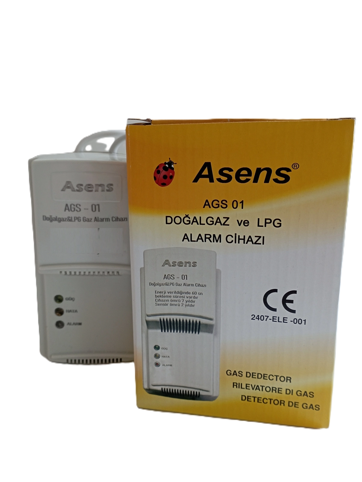 Asens Doğalgaz ve Lpg Alarm Cihazı