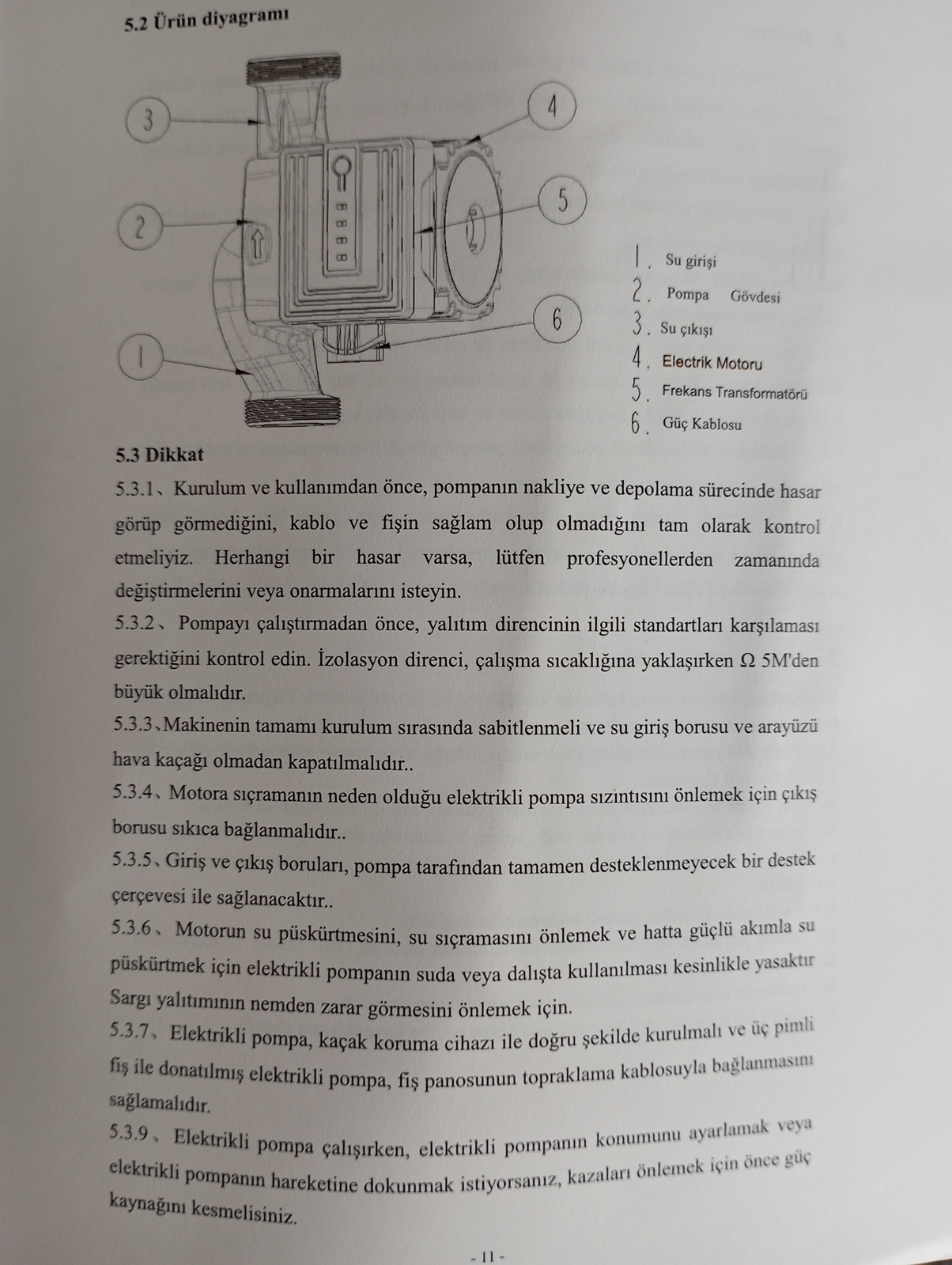 Welko Sirkülasyon Pompası 30-45.000 Kazan için Gpa 25-8-II frekans Konvertörlü 8 mss 4,9 m3/h