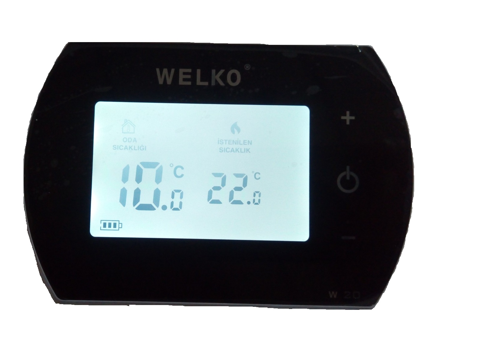 Welko Kablolu Dijital Oda Termostatı W20 S20