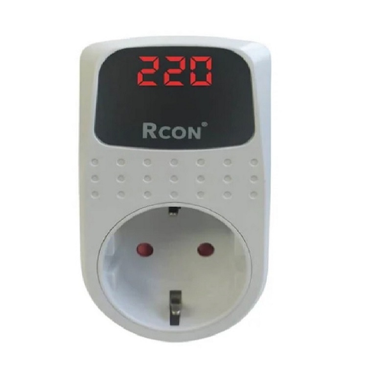 Rcon RCV 02 ayarlı akım koruma prizi ayarlanabilir priz tipi voltaj akım koruma