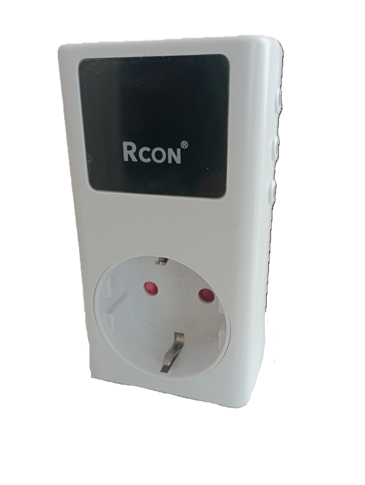 Rcon ayarlanabilir voltaj akım koruma prizi ev tipi tek faz led ekranlı çocuk yıldırım koruma