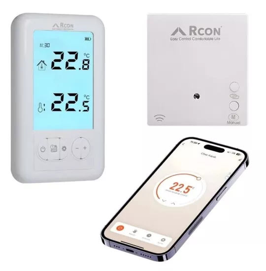 Rcon RC 705 Wifi Kablosuz Dijital Oda Termostatı