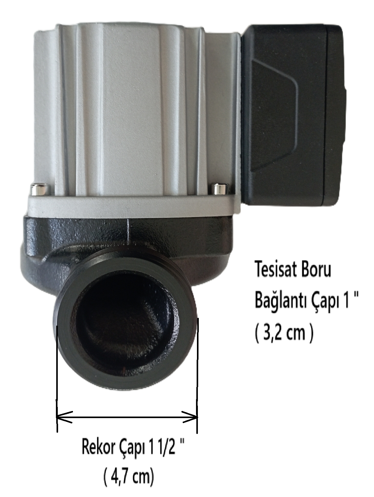 Welko Gpa 25-8-II frekans Konvertörlü 18-30.000 Kazan için Sirkülasyon Pompası 8 mss 4,2 m3/h
